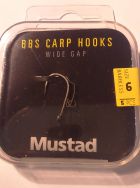 MUSTAD BBS WIDE GAP HOOKS SIZE 6